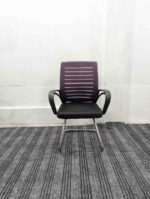 Special 9k Visitor Chair - বেগুনী কালার - Image 2