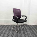 Special 9k Visitor Chair - বেগুনী কালার