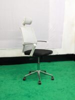 Special 38 China Mesh Chair - White Colour